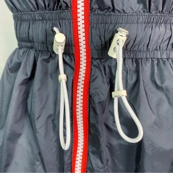 HUNTER for Target collab Hooded Zip Front Drawstring Waist Nylon Dress - Picture 9 of 9